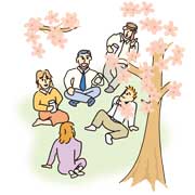 お花見